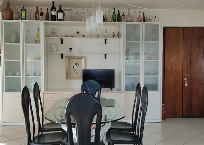 Casa Marecielo - Attico Con Terrazza Panoramica Vista Mare * 隆戈巴尔迪